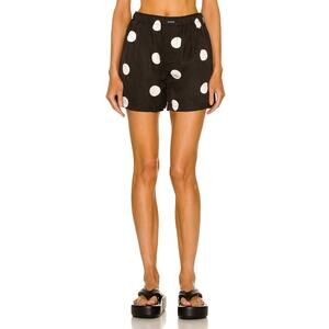 Balenciaga Polka Dot Black Pajama Shorts Size 36 EU / 4 US